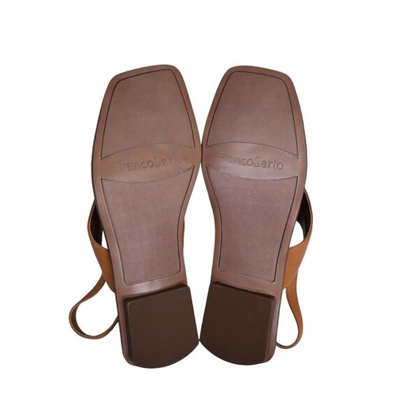 Franco Sarto Womens 9 Emmie Slingback Sandal in Tan NEW - Picture 9 of 10